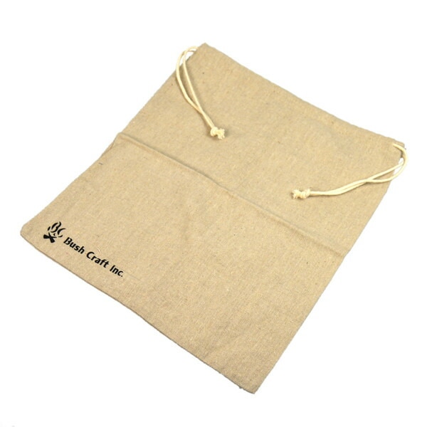 [当日出荷可][20%OFF] Bush Craft 麻のスタッフサック（4L） [ブッシュクラフト]