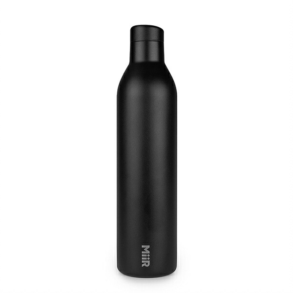 MiiR Wine Bottle 750ml Black [ミアー]