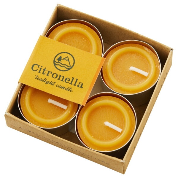 kameyama candle シトロネラティーライト4個入り [カメヤマキャンドル]