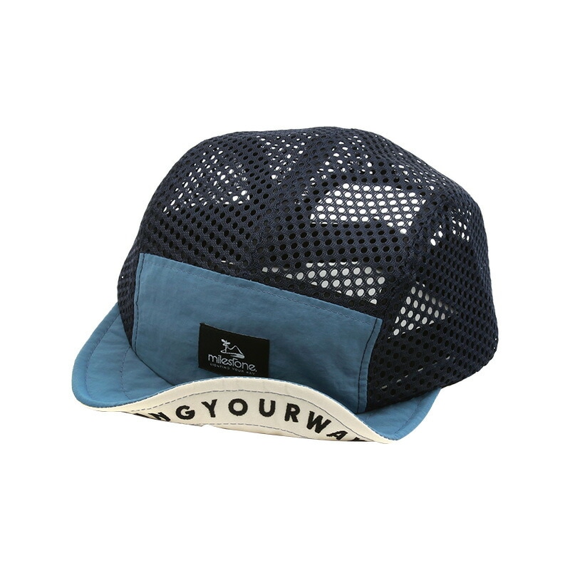 [当日出荷可] milestone オリジナルキャップ Original Cap MSC-013 BLUE BLUE [マイルストーン]