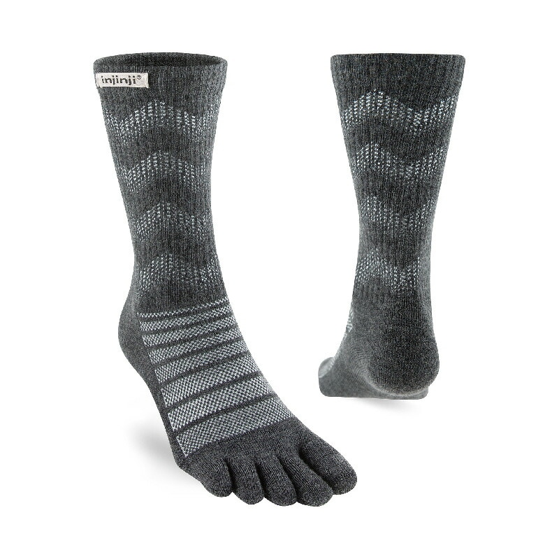 INJINJI アウトドアMW クルー ウール スレート [インジンジ]
