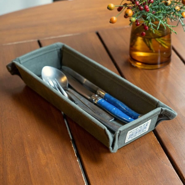 BLUE LUG stacking tray wax olive [ブルーラグ]