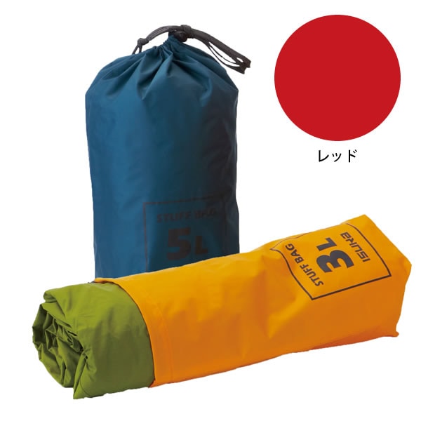 ISUKA スタッフバッグ 5L レッド [イスカ]