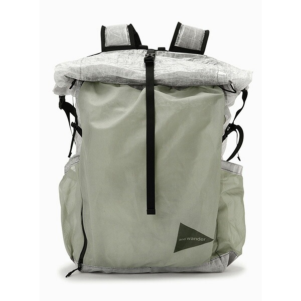 and wander Dyneema backpack off white [アンドワンダー]