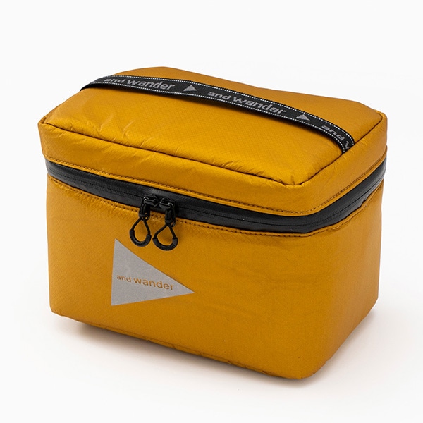 and wander sil soft cooler small yellow [アンドワンダー]