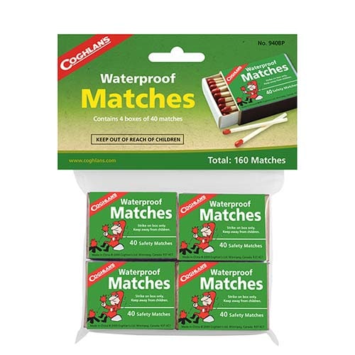 COGHLAN'S 防水マッチ 4個セット [コフラン]