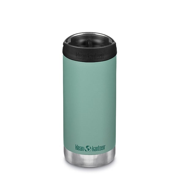Klean Kanteen TKワイド 12oz w/Caf_ ベリル グリーン [クリーンカンティーン]