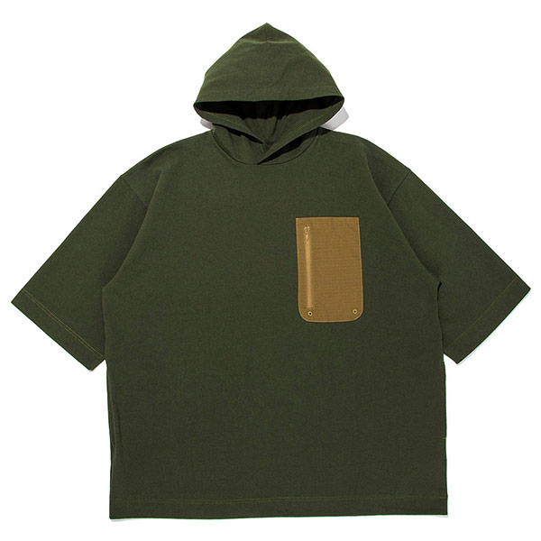 Oregonian Camper ビッグポンチョフーディーTee Olive [オレゴニアンキャンパー]