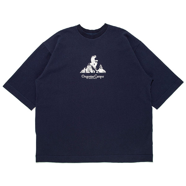 Oregonian Camper ビッグポンチョTee Navy [オレゴニアンキャンパー]