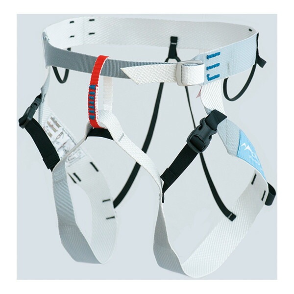 blue ice コーカスハーネス III グレー×ホワイト [ブルーアイス]