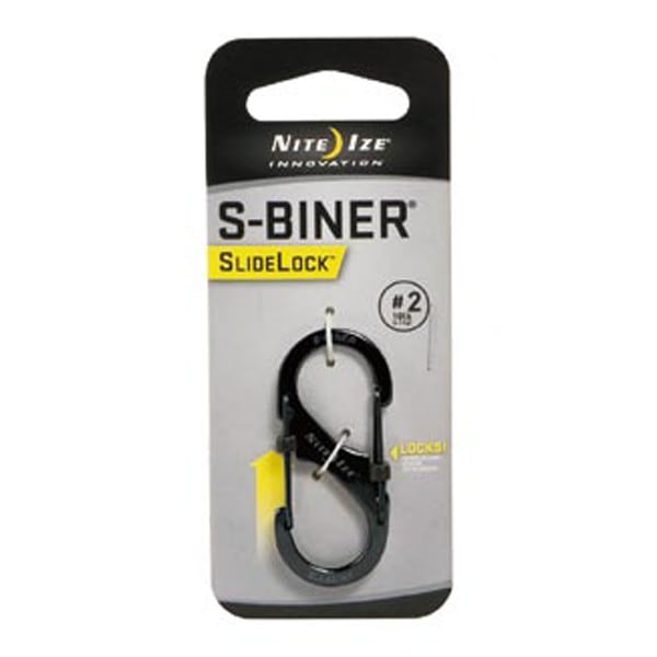 NITEIZE エスビナー スライドロック #3 ブラック [ナイトアイズ]