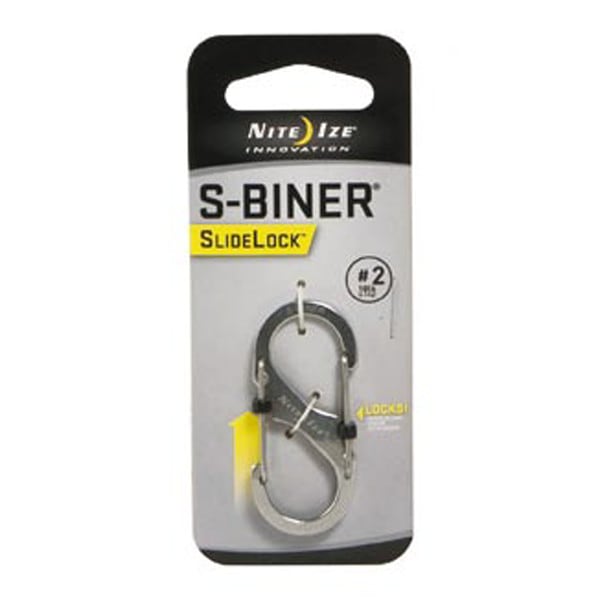 NITEIZE エスビナー スライドロック #3 シルバー [ナイトアイズ]