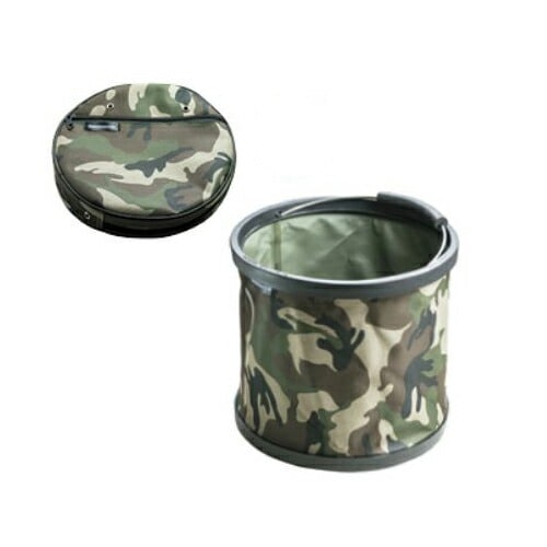 HIGHMOUNT どこでもバケツ CAMO（9L） [ハイマウント]
