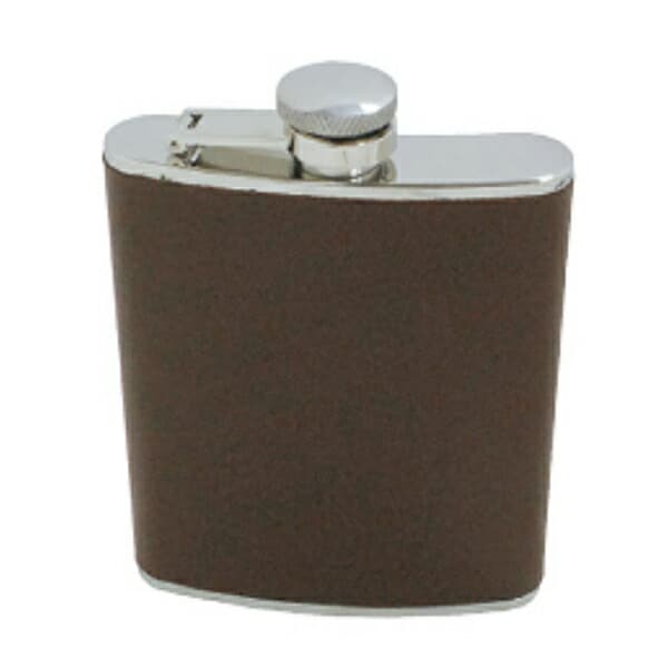 HIGHMOUNT レザーフラスコ BR 6oz [ハイマウント]