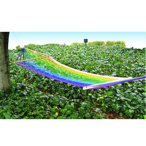 HIGHMOUNT ウッド付ハンモック マルチカラー [ハイマウント]