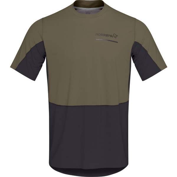 [当日出荷可] NORRONA Mens senja equaliser lightweight T-shirt Olive Night [ノローナ]