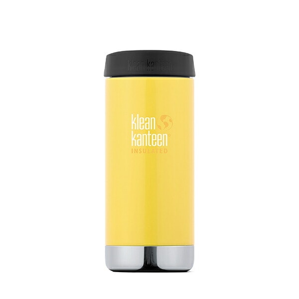 klean kanteen TKワイド12oz (w/Cafe Cap 3.0) バターカップ [クリーンカンティーン]