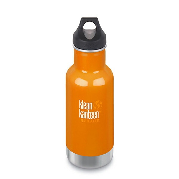 klean kanteen インスレート クラシックボトル キャニオンオレンジ 12oz [クリーンカンティーン]