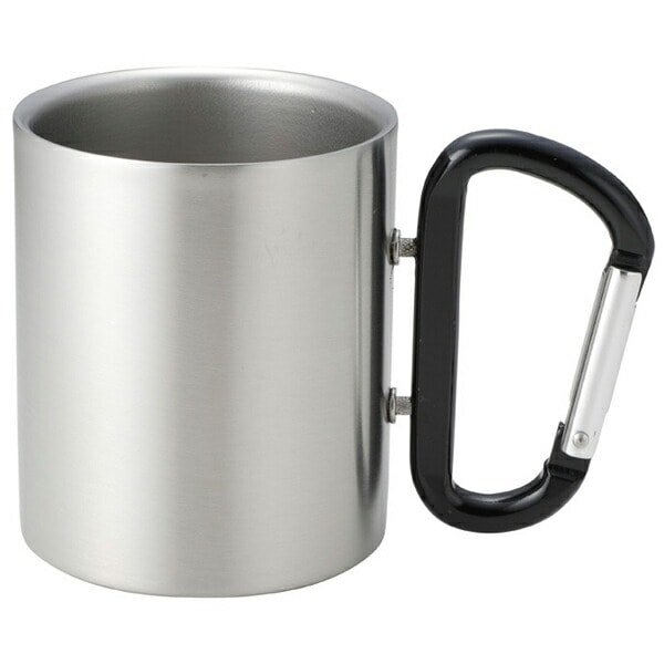 NATURAL SPIRIT カラビナカップ 240ml ブラック [ナチュラルスピリット]