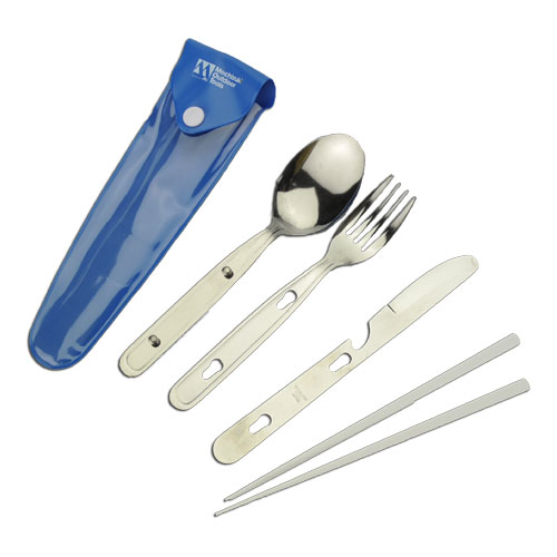 NATURAL SPIRIT ステンレススプーンセット（箸付） [ナチュラルスピリット]