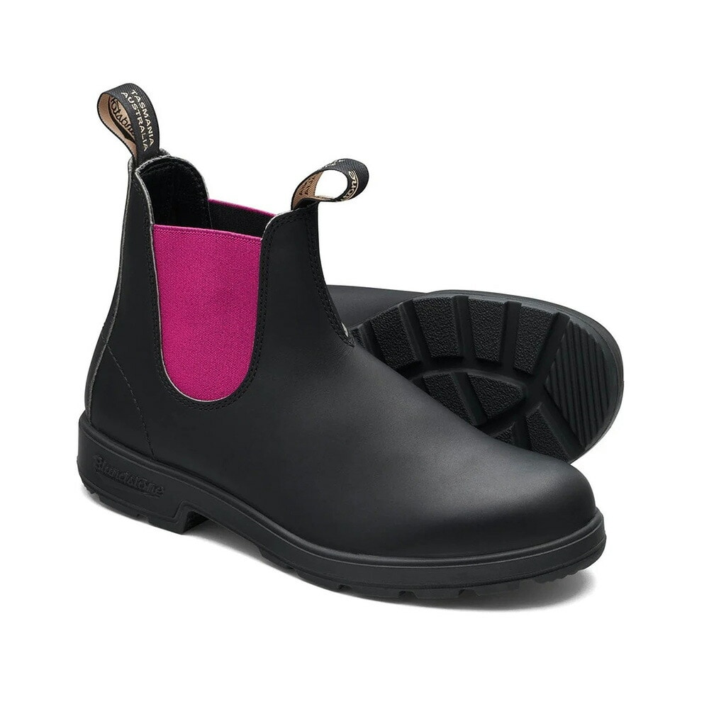 Blundstone ORIGINALS スムースレザー ブラック/フクシア