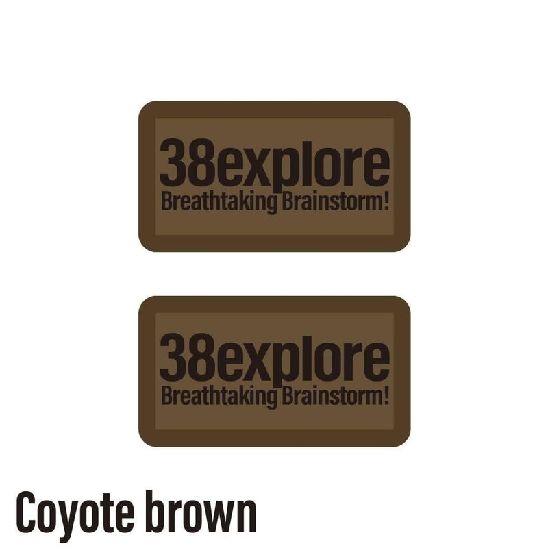 [当日出荷可] 38explore Patch38 SMALL CB 2枚セット [ミヤエクスプローラー]
