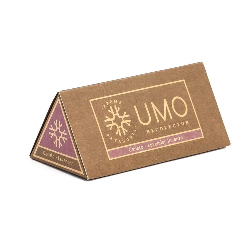 [50%OFF] UMO Recolector Aroma Patagonia Hand Crafted Incense お香10本入りBOX[CANELO/LAVENDER] [ウモ レコレクトル]