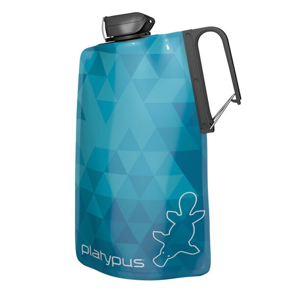 Platypus Duolock Soft Bottle ブループリズム 0.75L [プラティパス]