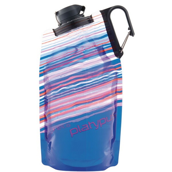 Platypus Duolock Soft Bottle ブルースカイライン 0.75L [プラティパス]
