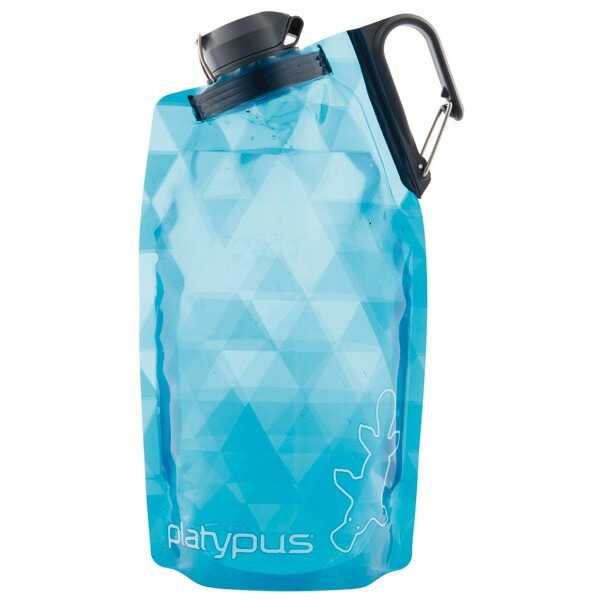 Platypus Duolock Soft Bottle ブループリズム 1.0L [プラティパス]