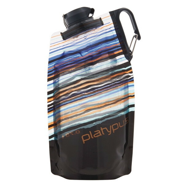 Platypus Duolock Soft Bottle オレンジスカイライン 1.0L [プラティパス]