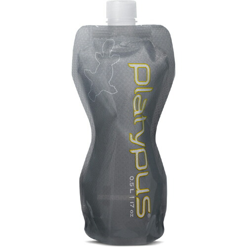 platypus SOFT BOTTLE グレー 0.5L [プラティパス]