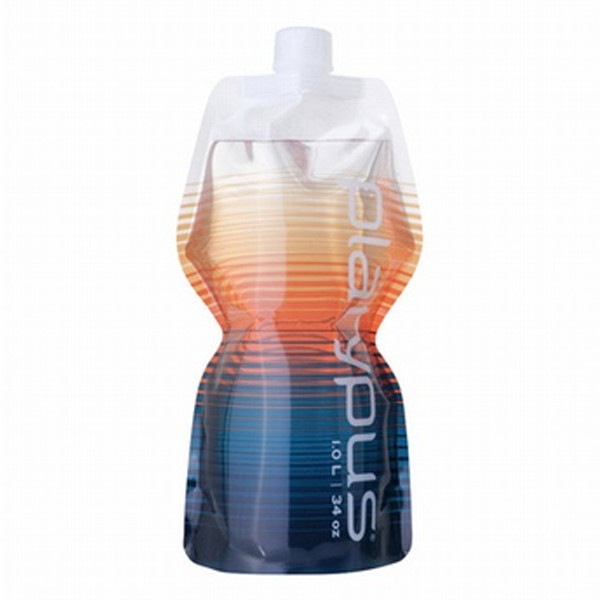 platypus SOFT BOTTLE レッドストライプ 1.0L [プラティパス]