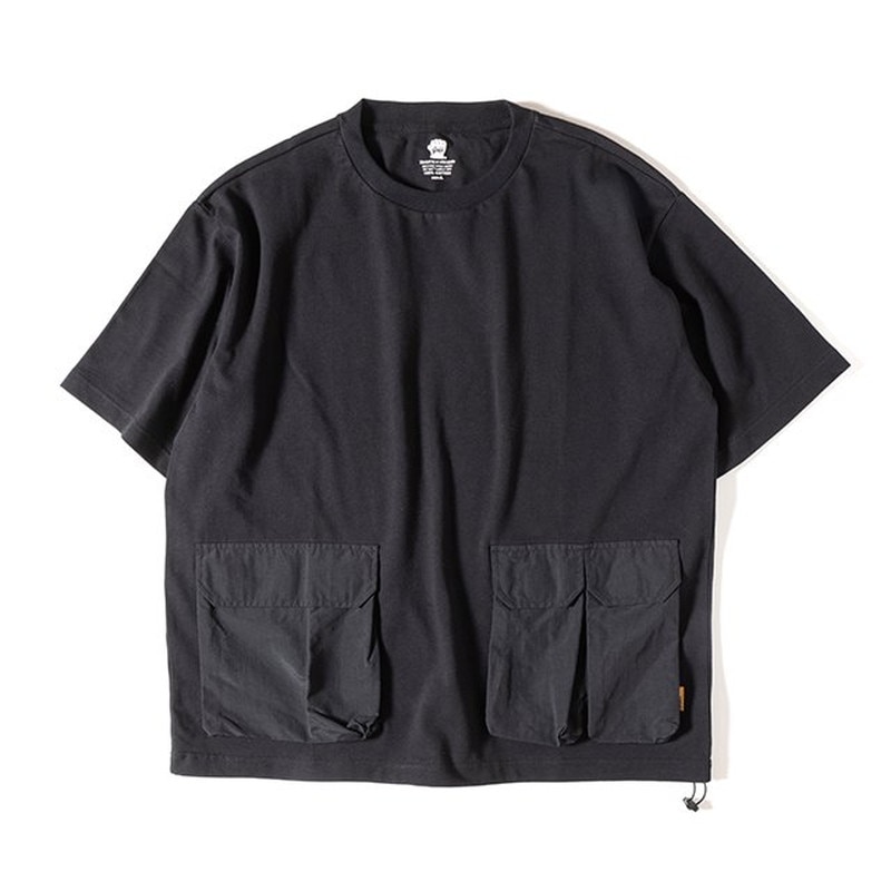 Grip Swany CAMP POCKET TEE 4.0 MD BLACK [グリップスワニー]