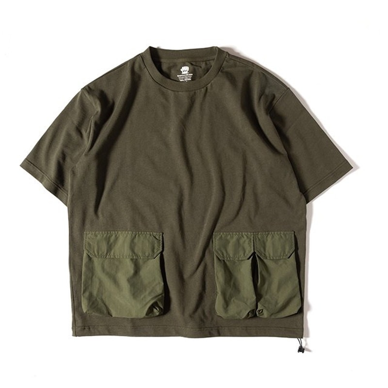 Grip Swany CAMP POCKET TEE 4.0 TENT OLIVE [グリップスワニー]