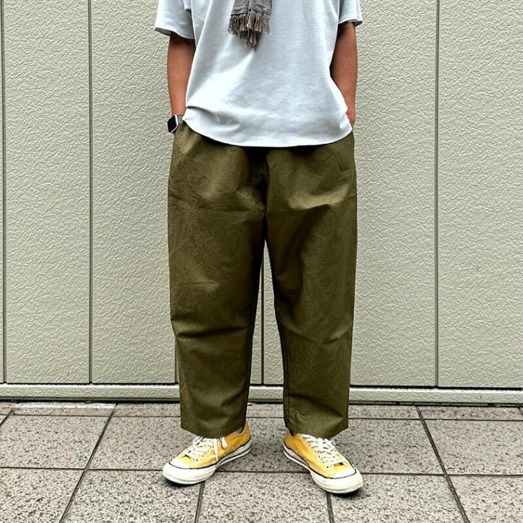 voiry サンデーパンツ カーキ SUNDAY PANTS-A KHAKI | ORIGINALS,SUNDAY PANTS | VOIRY STORE