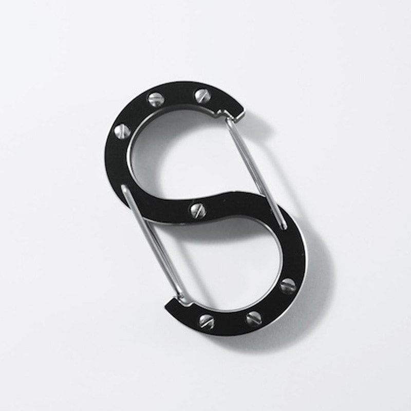 [当日出荷可] 38explore KURIHARATAKUMI Seimitsu Carabiner S BK [ミヤエクスプローラー]