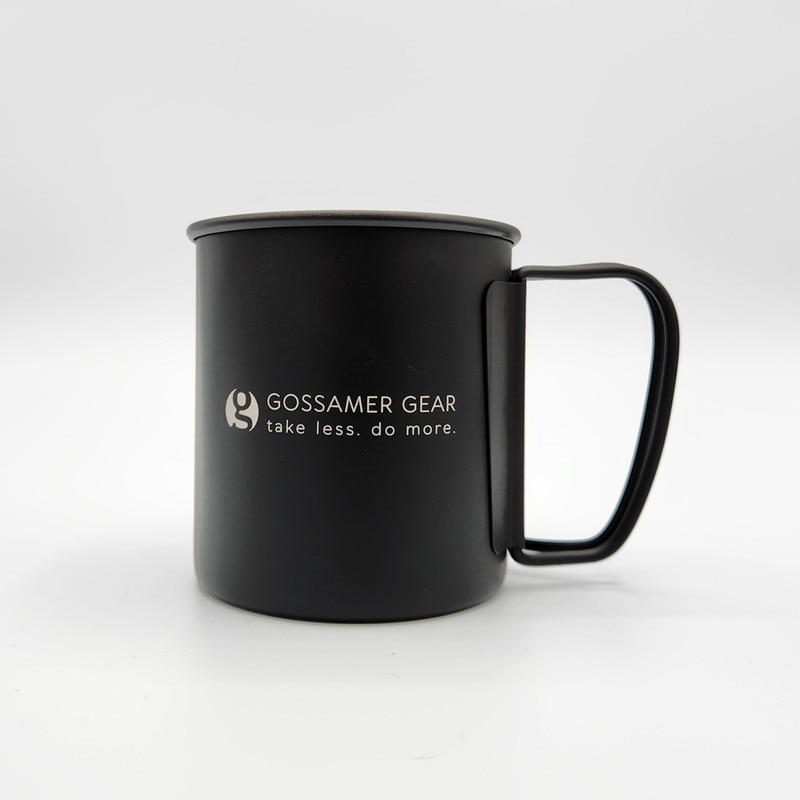 [当日出荷対応 平日12:00まで] Gossamergear Titan Single Mug 300ml Black [ゴッサマーギア]