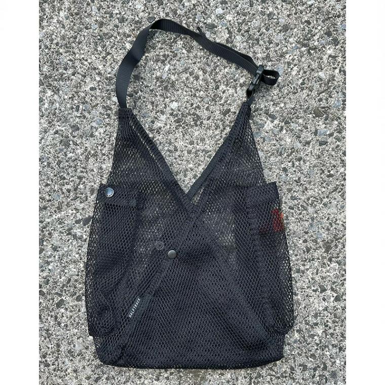 HALF TRACK PRODUCTS +U small mesh ブラック [ハーフトラックプロダクツ][お一人様1個まで]