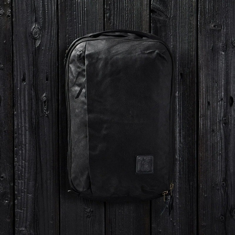 エバーグッズ　ブラック ナイロン バックパック スリムタイプ　サイズ:REG EVERGOODS Japan エバーグッズ