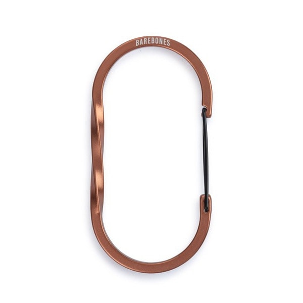 Barebones Living ワイヤーゲートカラビナ カッパー Lサイズ [ベアーボーンズリビング]
