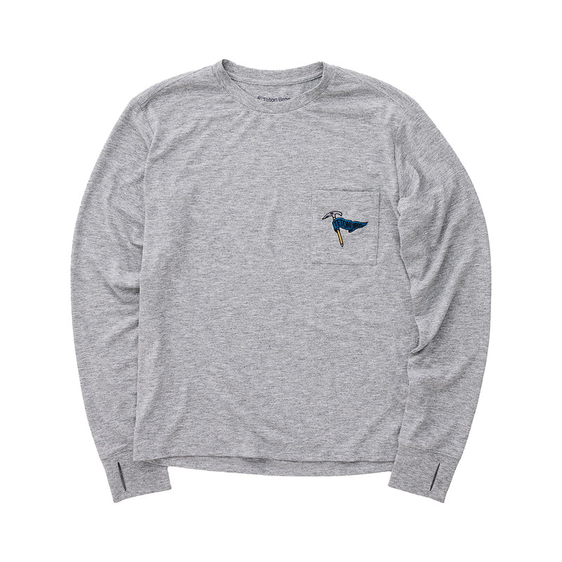 Teton Bros. TB Axe L/S Tee Gray [ティートン ブロス]