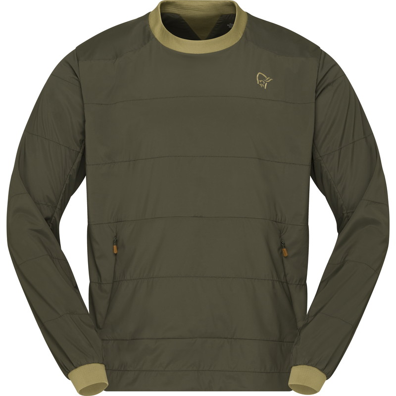 NORRONA tamok Alpha90 Crewneck M's Rosin [ノローナ]