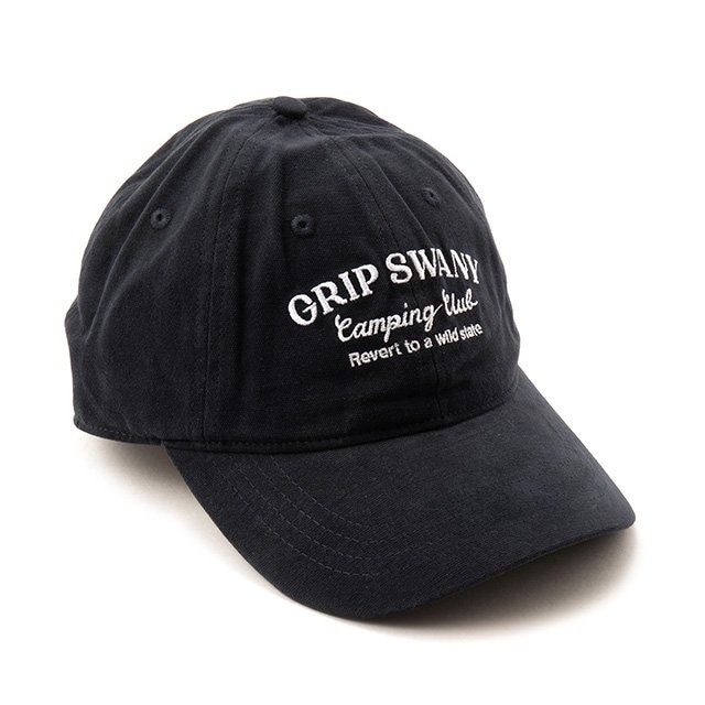 [当日出荷可] Grip Swany CAMP LOGO CAP NAVY [グリップスワニー]