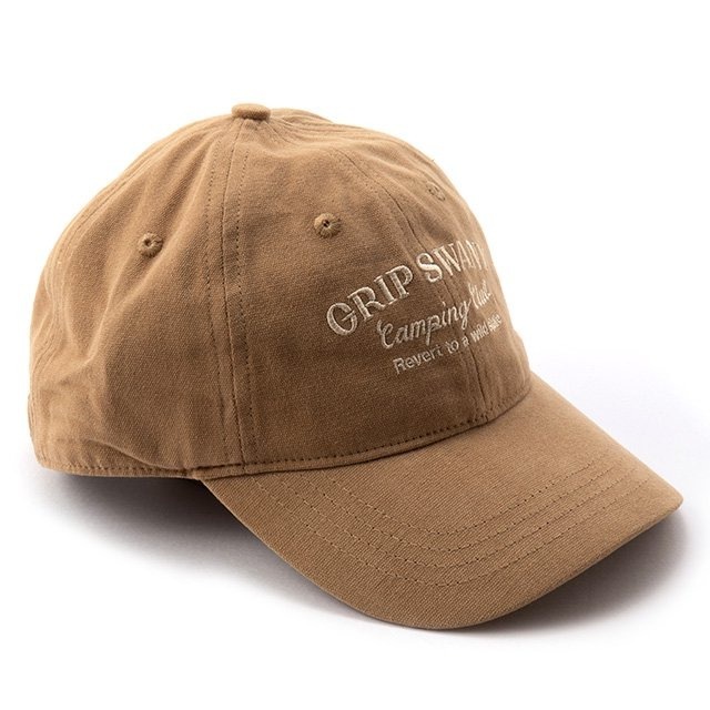 Grip Swany CAMP LOGO CAP BEIGE [グリップスワニー]