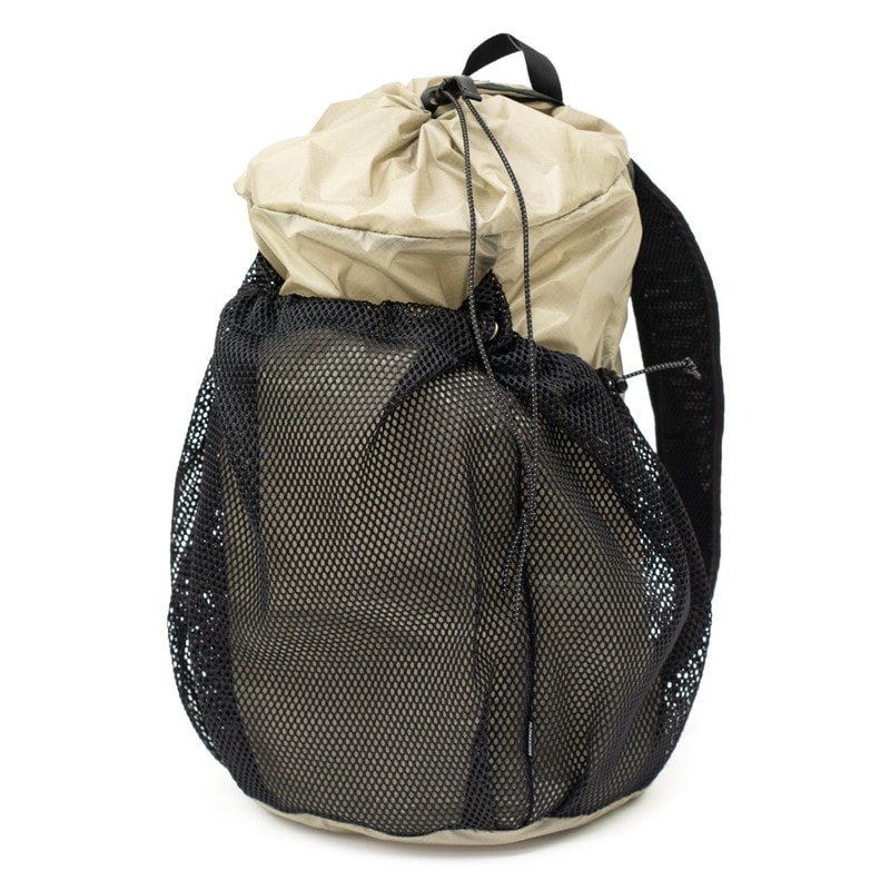 [当日出荷可] FAIRWEATHER packable pack cordura rip/gray beige [フェアウェザー]