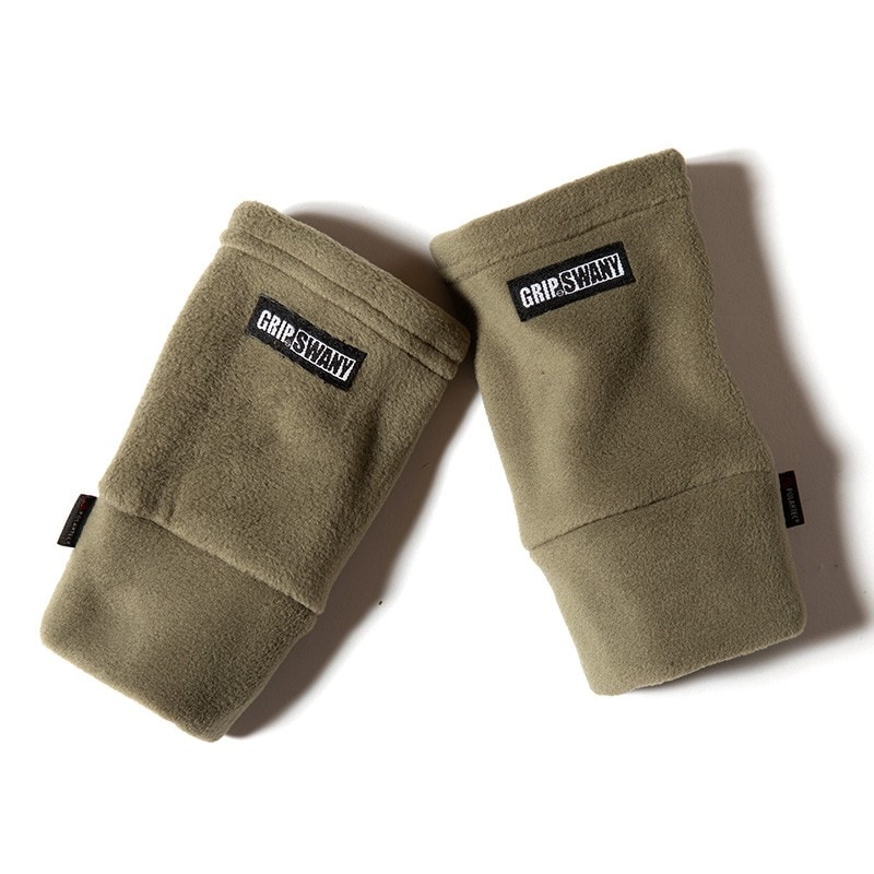 Grip Swany POLARTEC  FLEECE HAND WARMER OLIVE [グリップスワニー]