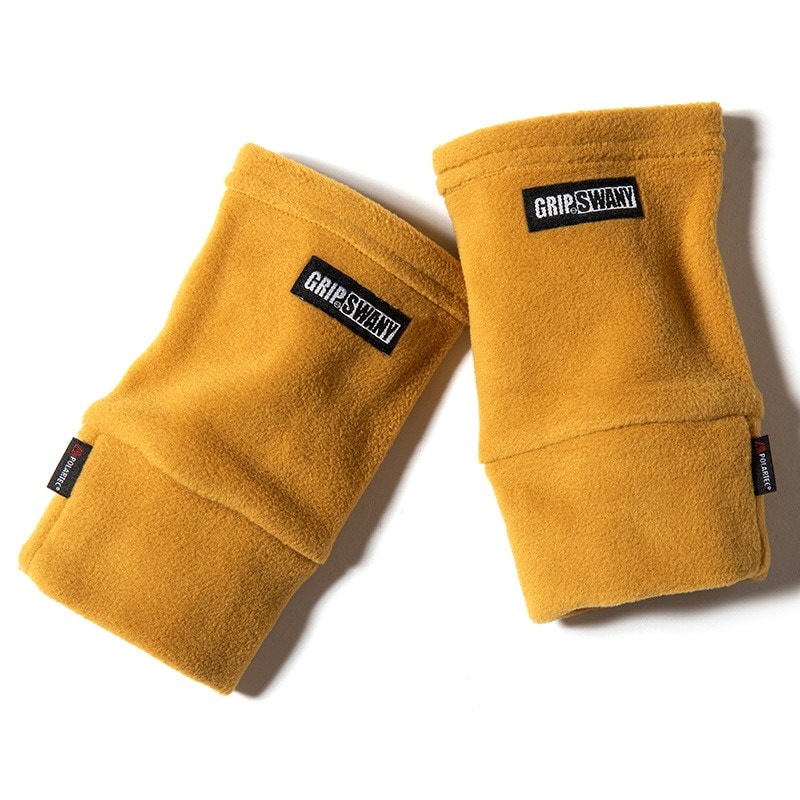 Grip Swany POLARTEC  FLEECE HAND WARMER MUSTARD [グリップスワニー]