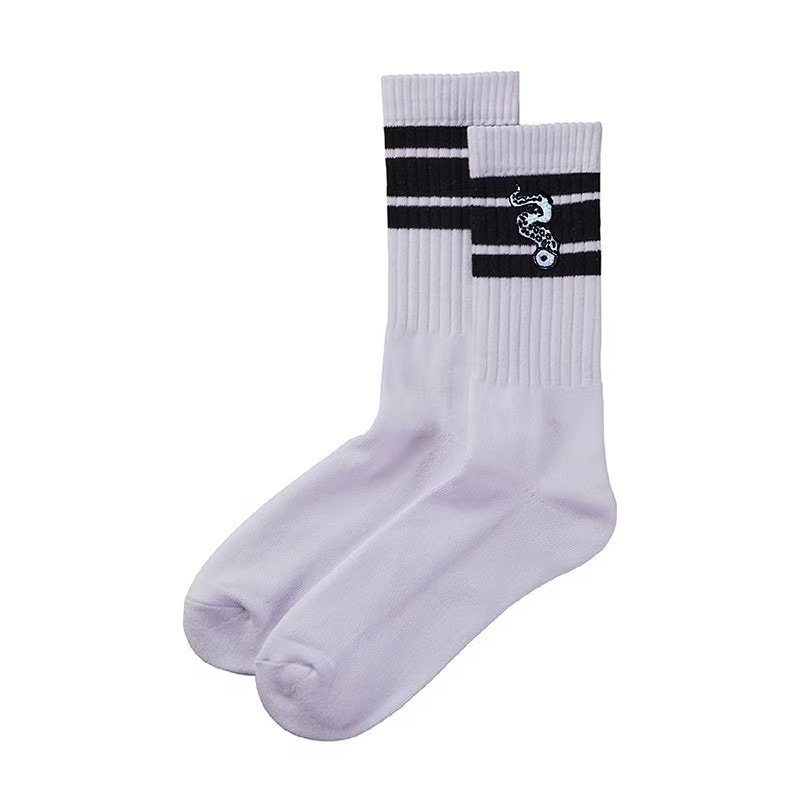 MURACO KRAKEN CREW SOCKS Mens White ＆ Black 25-29cmサイズ [ムラコ]