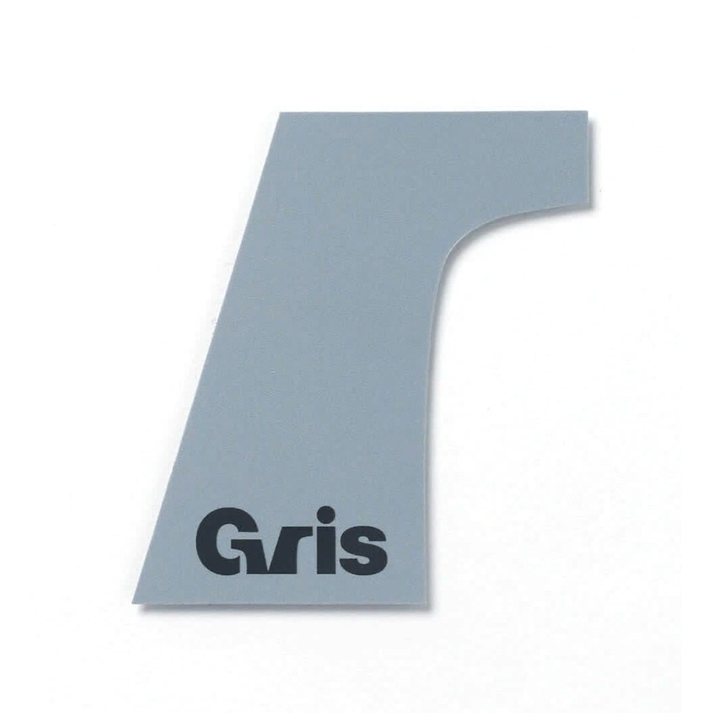 gris GRIS LOGOMARK STICKER GREY [グリ]